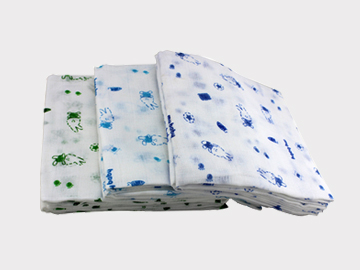 Gauze printing diapers